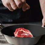 Dalstrong 10" Aluminum Core Frying Pan // ETERNA Non Stick Coating // 3 Ply with Lid