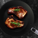 Dalstrong 10" Aluminum Core Frying Pan // ETERNA Non Stick Coating // 3 Ply with Lid