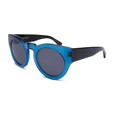 Unisex Cleopatra Sunglasses // Blue, Black