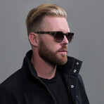 Unisex Emery Sunglasses // Shiny Light Tortoise