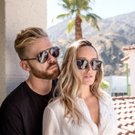 Unisex Orian Sunglasses // Shiny Black