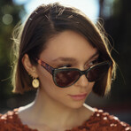 Unisex Octavia 2.0 Sunglasses // Green, Tortoise