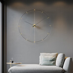 Massive indicator Wall Clocks // 43.3"