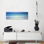 Clouds Over an Ocean, Great Barrier Reef, Queensland, Australia // Panoramic Images (16"H x 48"W x 0.75"D)