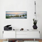Dune Beach Panorama at Sunset // Jan Becke (16"H x 48"W x 0.75"D)