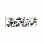Floral Neutrals I // Albert Koetsier (16"H x 48"W x 0.75"D)