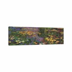 Water Lilies // Claude Monet (16"H x 48"W x 0.75"D)