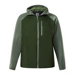 Manitou Hoody // Canvas Green + Compass Green (L)