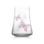 Meadow Butterfly European Crystal Glasses // Set of 2 (Red Wine Glasses // 21 oz)