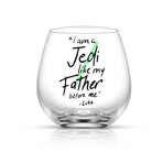Star Wars™ Luke Skywalker™ Lightsaber Collection Stemless Drinking Glass // 15 oz