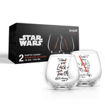 Star Wars™ Darth Vader™ Lightsaber Collection Stemless Drinking Glass // 15 oz