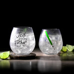 Star Wars™ Luke Skywalker™ Lightsaber Collection Stemless Drinking Glass // 15 oz