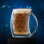 Star Wars™ TIE Fighter™ Double Wall Glass Mugs (5.4 oz // Set of 2)