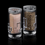 Revere Crystal Salt and Pepper Shakers // Set of 2