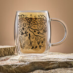 Star Wars™ Mandalorian The Child All Around Glass Mugs (13.5 oz // Set of 2)