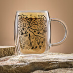 Star Wars™ Mandalorian The Child All Around Glass Mugs (13.5 oz // Set of 2)