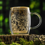 Star Wars™ Mandalorian The Child All Around Glass Mugs (13.5 oz // Set of 2)