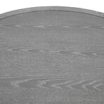 Niklaus Round Coffee Table // Gray