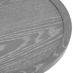 Niklaus Round Side Table // Gray