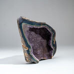 Genuine Banded Agate Geode Slice // 6.4 lb
