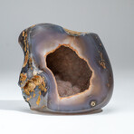 Genuine Banded Agate Geode Slice // 2.4 lb