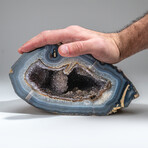 Genuine Banded Agate Geode // 8.8 lb