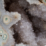 Genuine Moss Agate Geode Slice // 8.7 lb