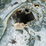 Large Genuine Moss Agate Geode Slice // 48.5 lb