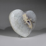 Genuine Polished Banded Agate Heart // 3.5 lb