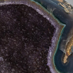 Genuine Banded Agate Geode Slice // 6.4 lb
