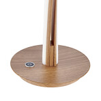 Munich Wood Table Lamp // LED Strip + Touch Dimmer