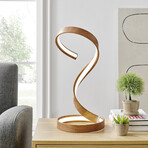 Hamburg Chrome Table Lamp // LED Strip + Dimmable Switch