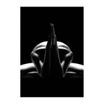 Erotica Blessing Glass Wall Art (25.6"H x 17.7"W)