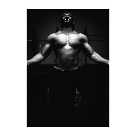 Erotica Workout Glass Wall Art (25.6"H x 17.7"W)