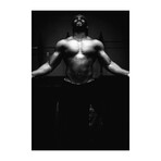 Erotica Workout Glass Wall Art (25.6"H x 17.7"W)