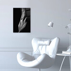 Erotica Belly Glass Wall Art (25.6"H x 17.7"W)