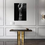 Erotica Breast Glass Wall Art (25.6"H x 17.7"W)