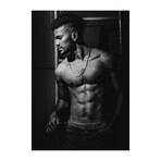 Erotica Sweat Glass Wall Art (25.6"H x 17.7"W)