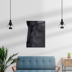 Erotica Six Pack Muscles Glass Wall Art (25.6"H x 17.7"W)