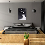 Erotica Kiss Glass Wall Art (25.6"H x 17.7"W)