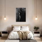 Erotica Smoke Glass Wall Artr (25.6"H x 17.7"W)