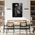 Erotica Swaddle Glass Wall Art (25.6"H x 17.7"W)