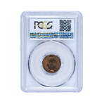 1881 Indian Head Cent // PCGS Certified Proof 64 RB // Deluxe Collector's Pouch