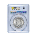 1907-FG JR Peru Silver 1/2 Sol // PCGS Certified MS63 // Deluxe Collector's Pouch