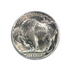 1930 Buffalo Nickel // Double Die Reverse // PCGS Certified MS65 // Deluxe Collector's Pouch
