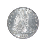 1889 Seated Liberty Half Dollar // PCGS Certified MS66 // Wood Presentation Box