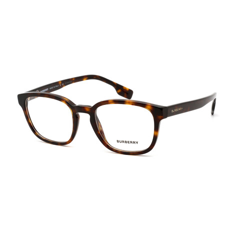 Burberry Men's BE2344 Optical Frames // Dark Havana + Clear Lens