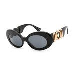 Versace Women's 0VE4426BU Sunglasses // Black + Dark Gray