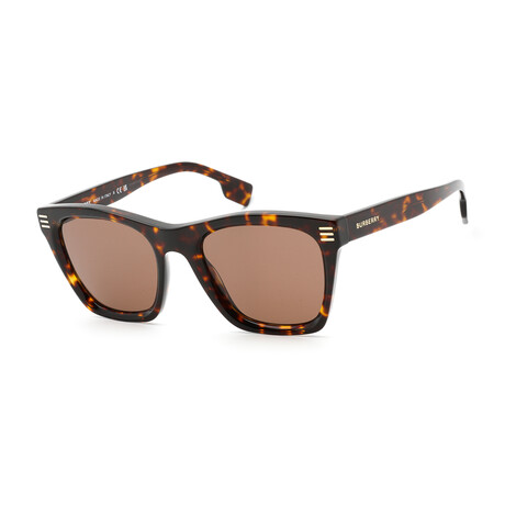 Burberry Men's BE4348 Sunglasses // Dark Havana + Brown