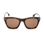 Burberry Men's BE4348 Sunglasses // Dark Havana + Brown